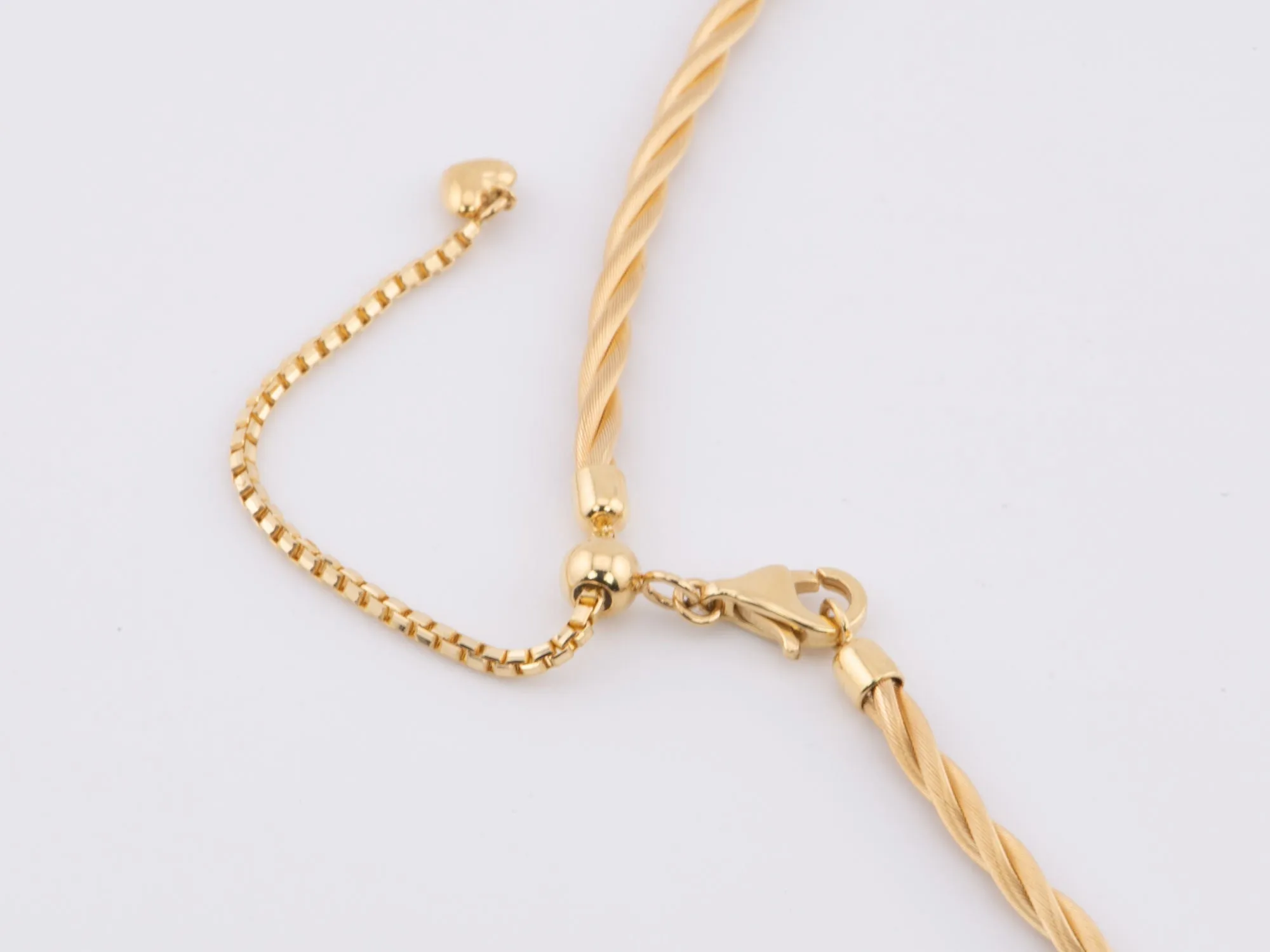 18K Gold Flexi Necklace Like Wellendorff Rope 10g+ 2.2mm Wide R4517