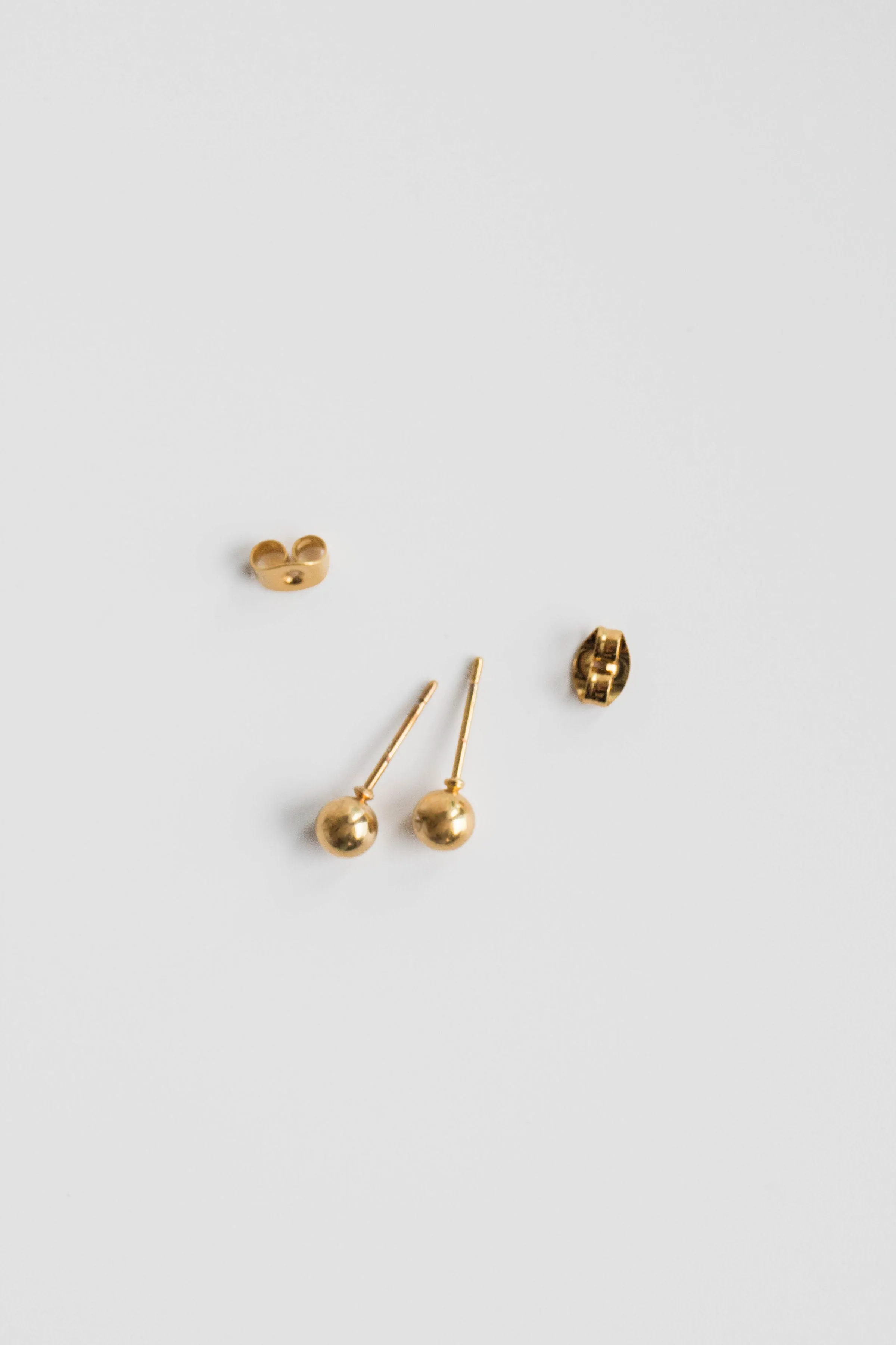 4mm Ball Stud Earrings