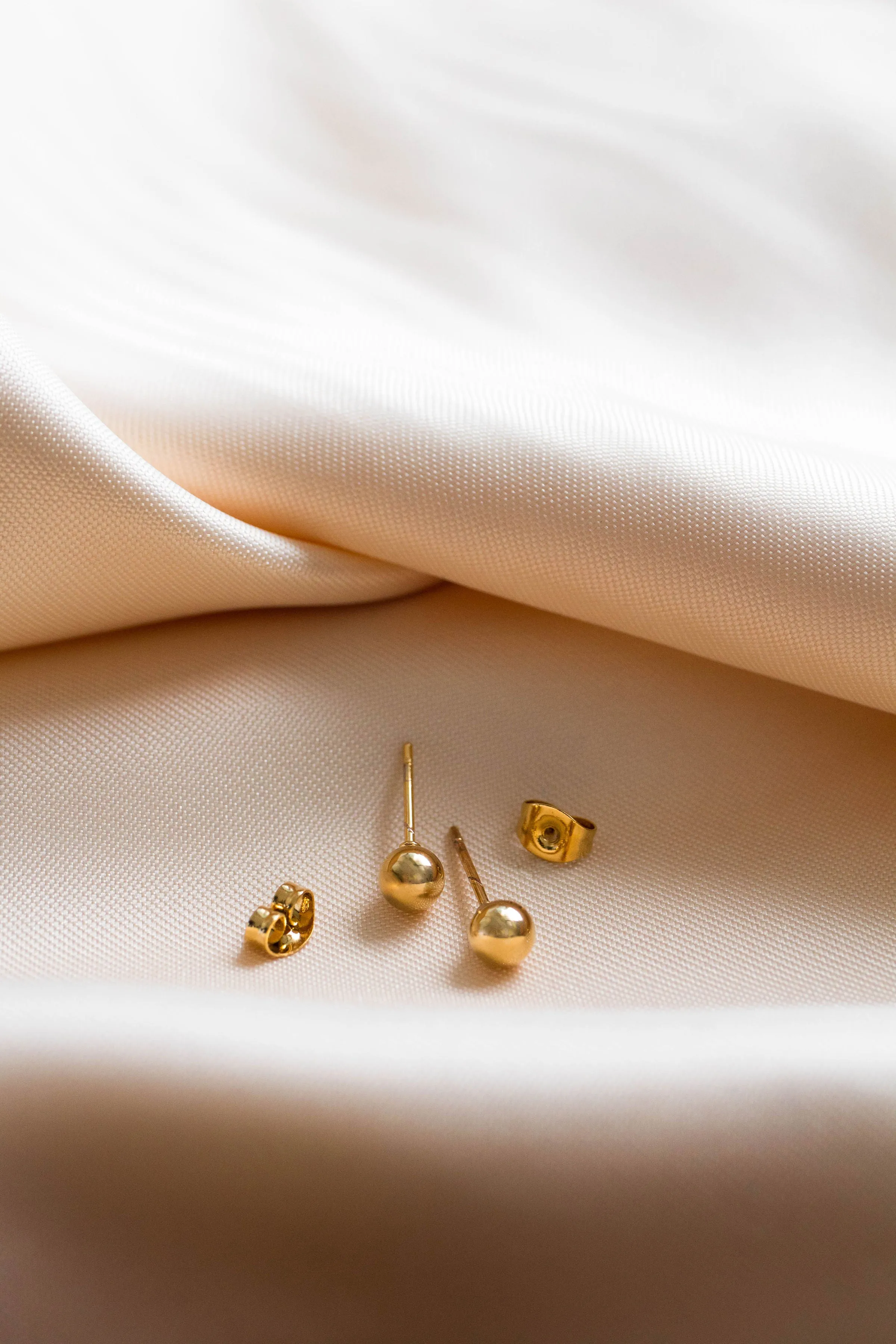 4mm Ball Stud Earrings