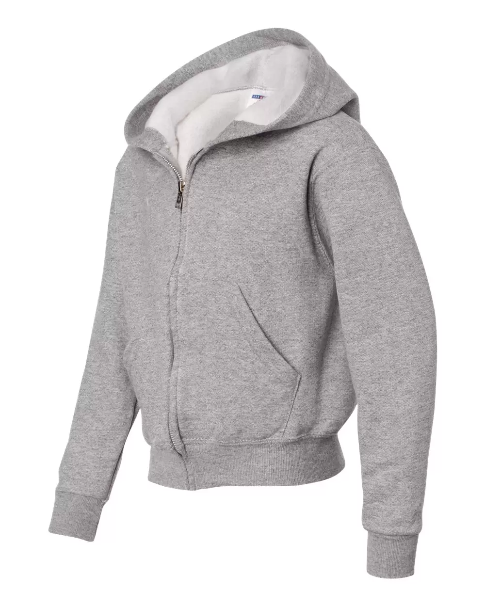 993B Jerzees Youth 8 oz. NuBlend® 50/50 Full-Zip Hood SKU: 993B