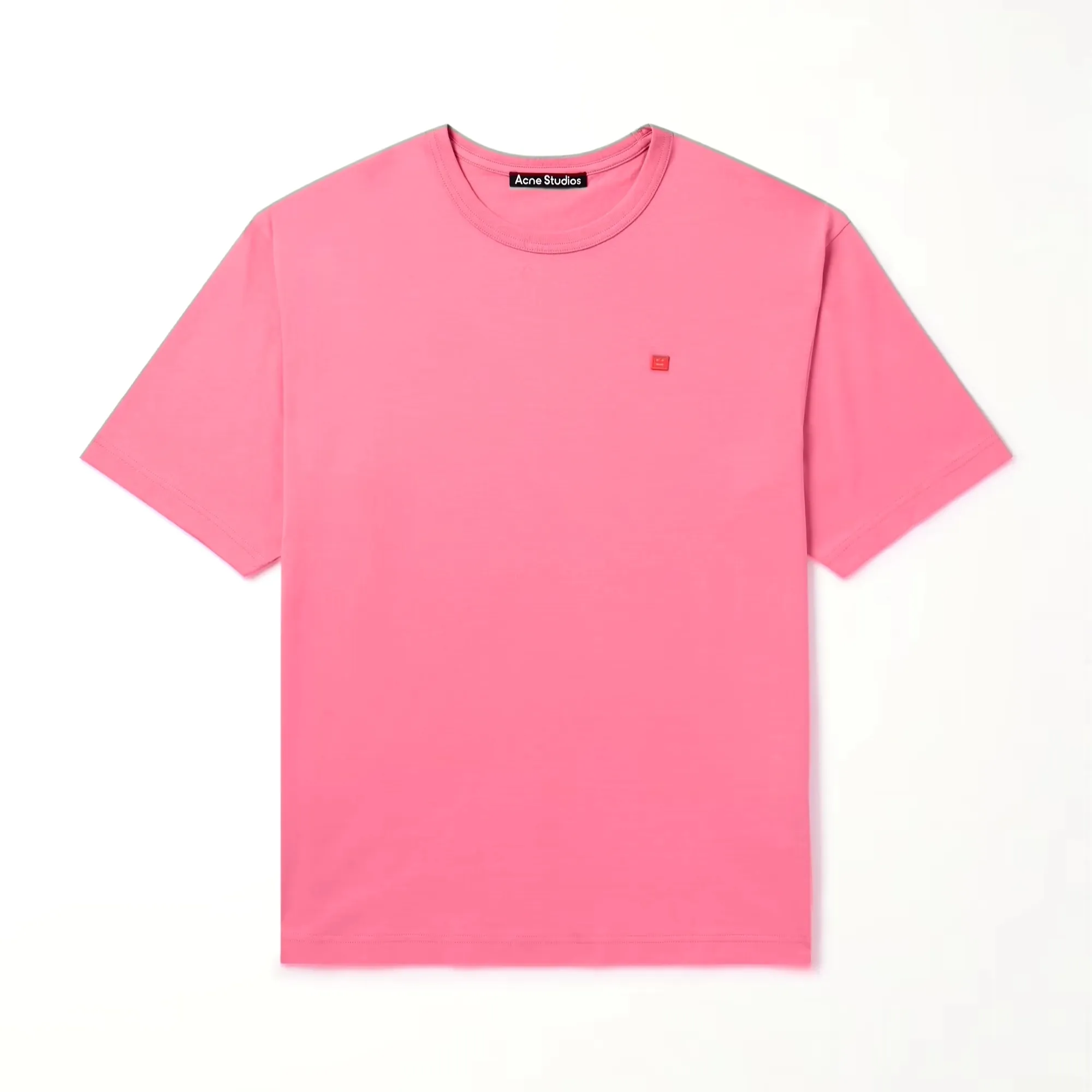 Acne Studios  |Cotton Short Sleeves Logo Designers T-Shirts