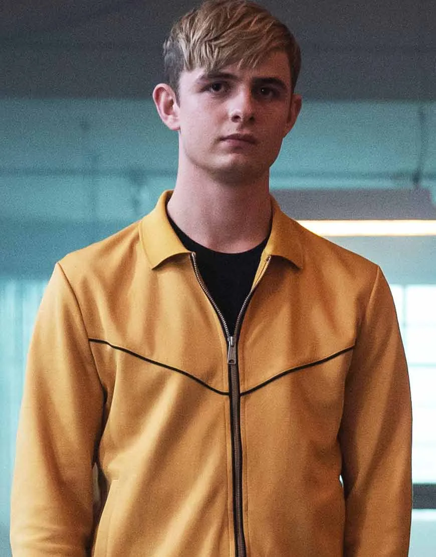 Alex Rider Otto Farrant Yellow Jacket | Alex Rider Jacket | Ujackets.com