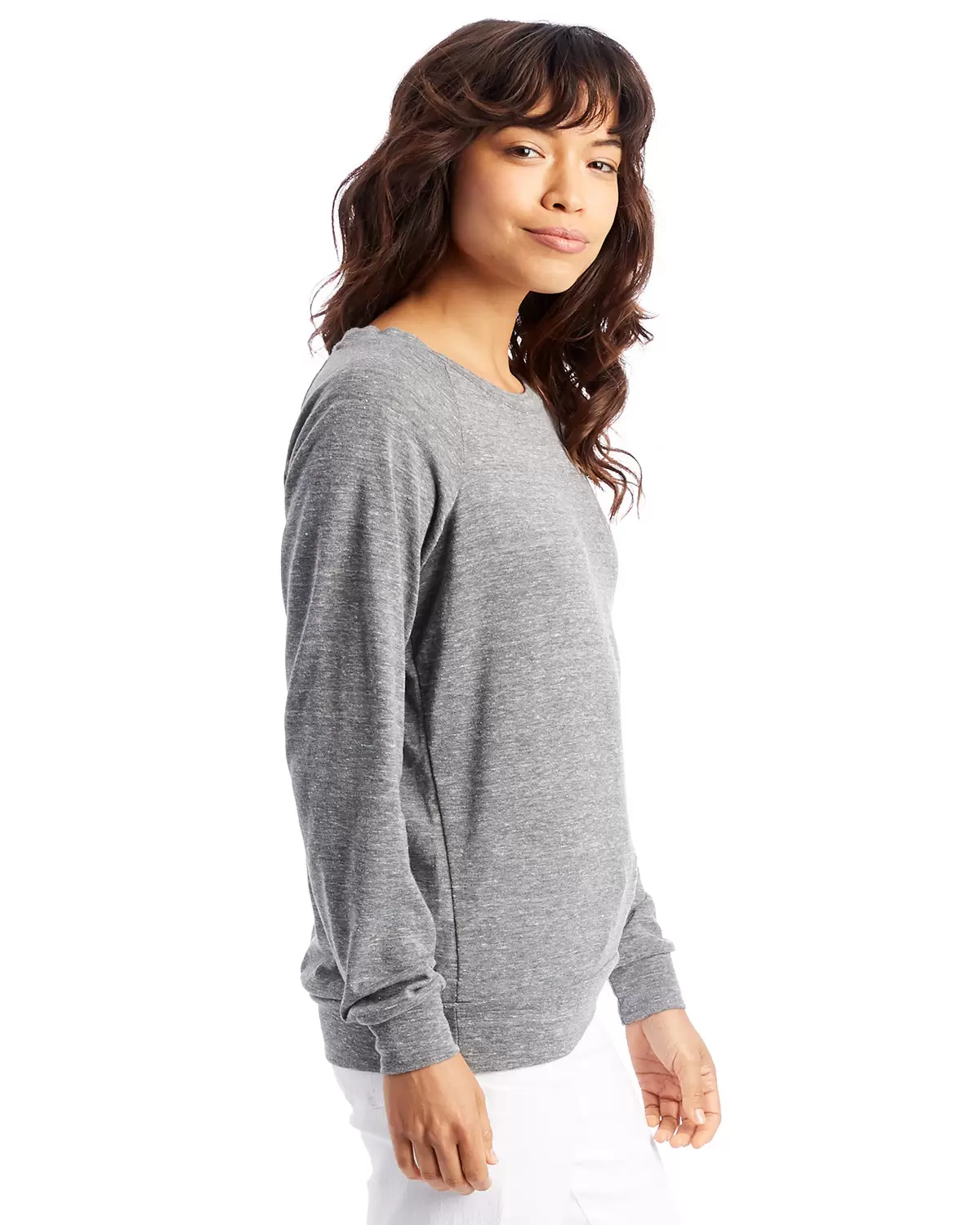 Alternative Apparel 1990e1 Ladies Eco Oversized Sweater SKU: 1990E1