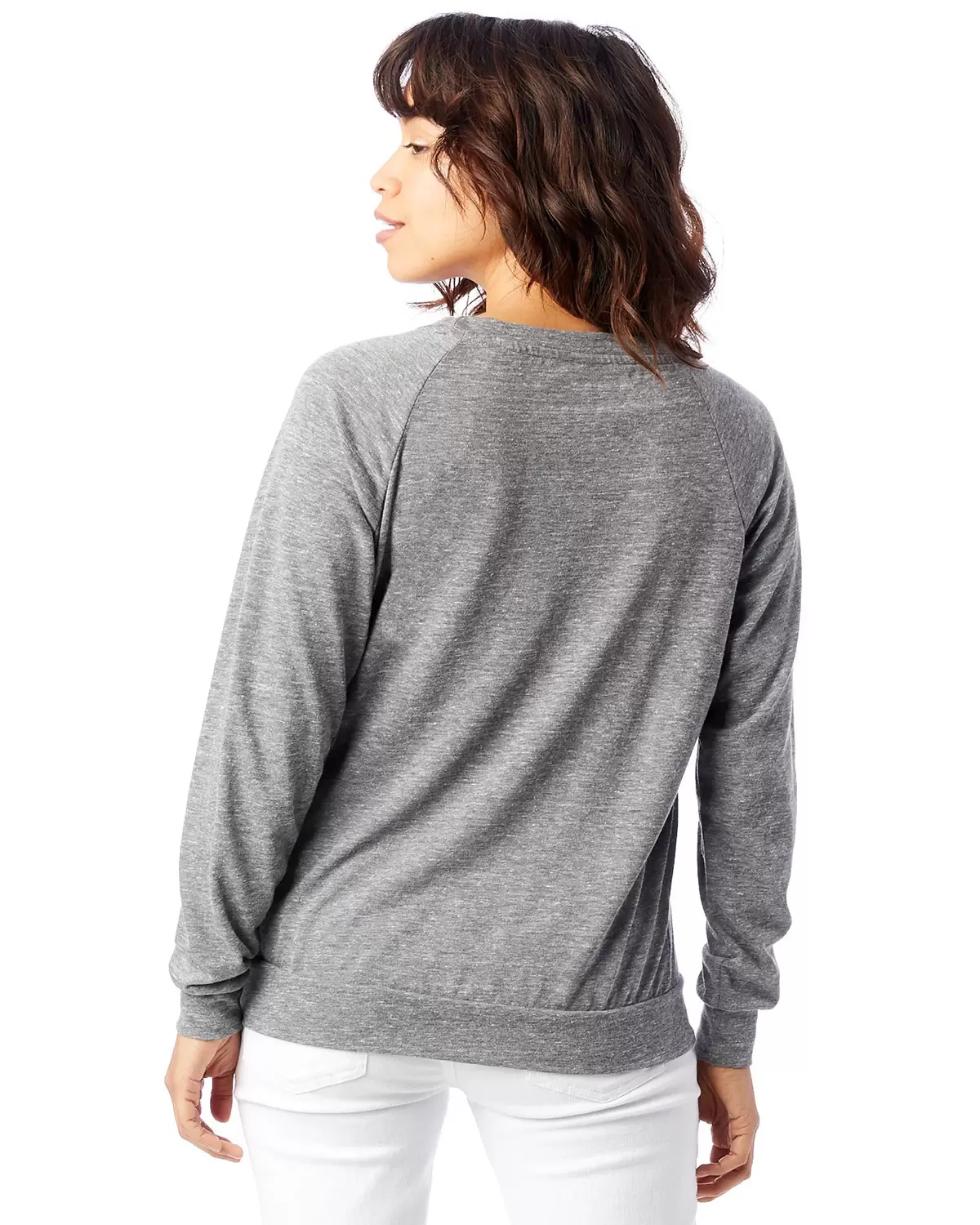 Alternative Apparel 1990e1 Ladies Eco Oversized Sweater SKU: 1990E1