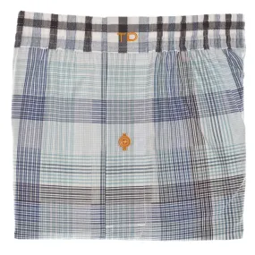 Aqua Check Boxer Short