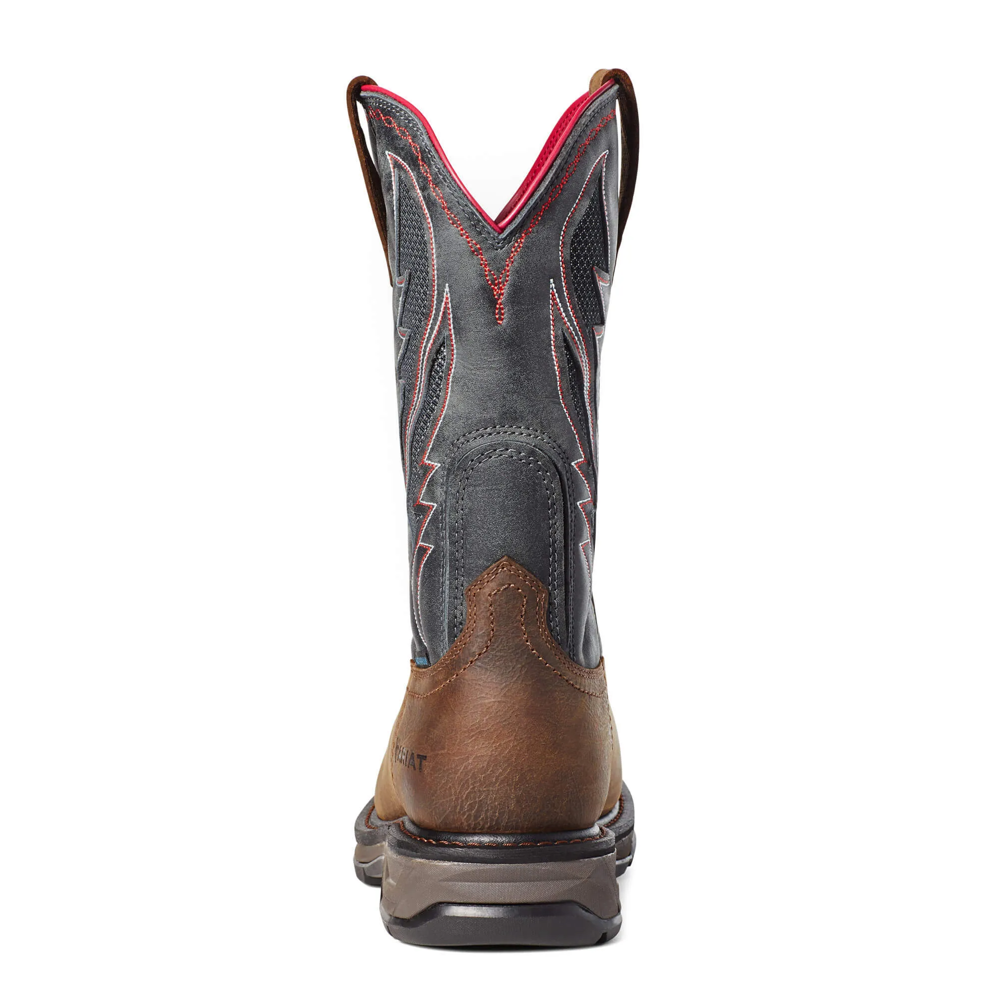 Ariat Mens Workhog XT VentTEK Waterproof Comp Toe Work Western Boot- Rye Brown