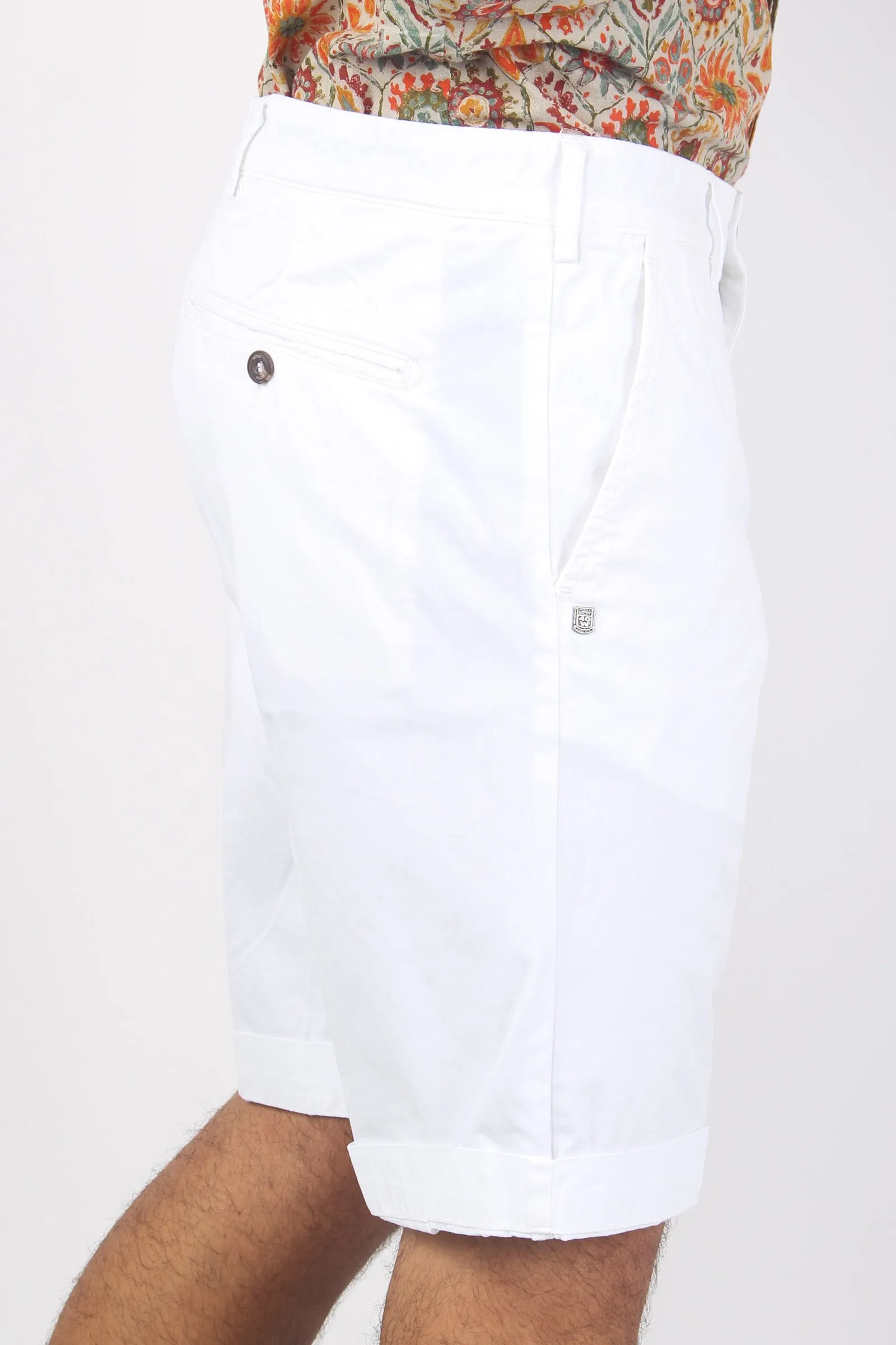 Bermuda Chino Regular Bianco