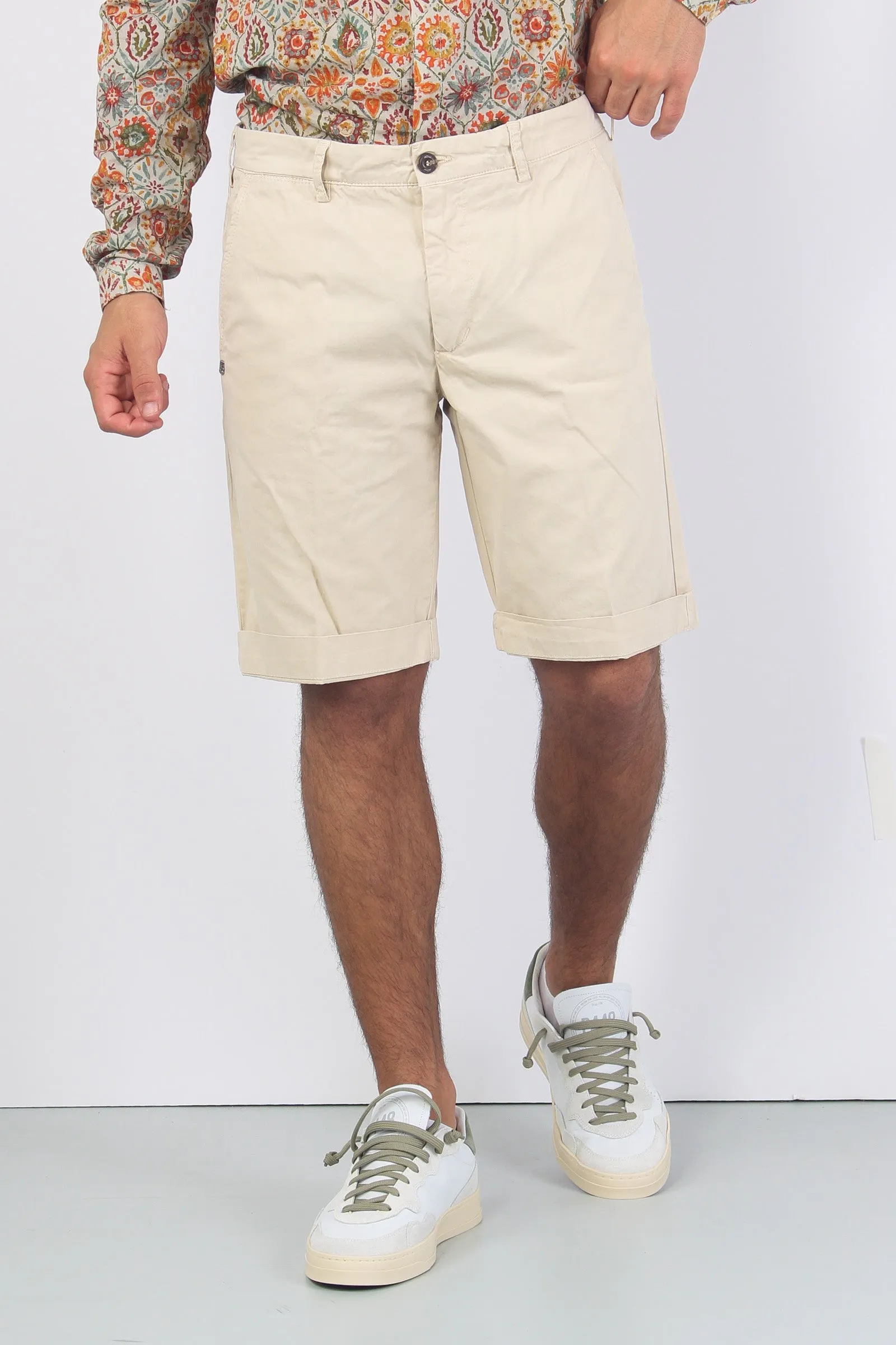 Bermuda Chino Regular Ecru