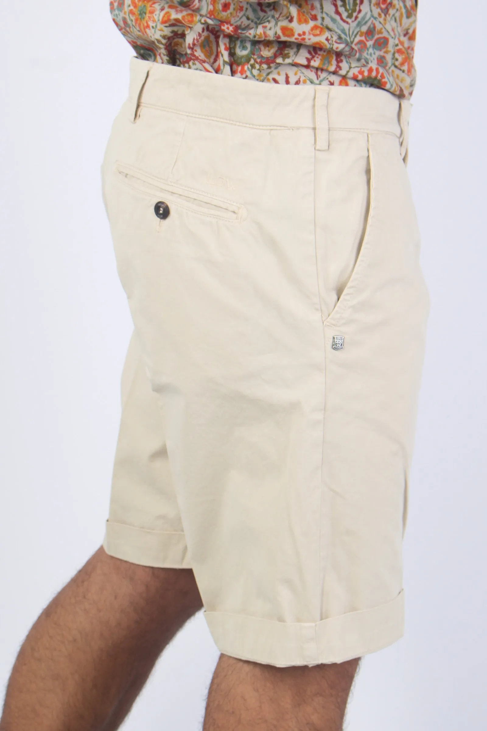 Bermuda Chino Regular Ecru