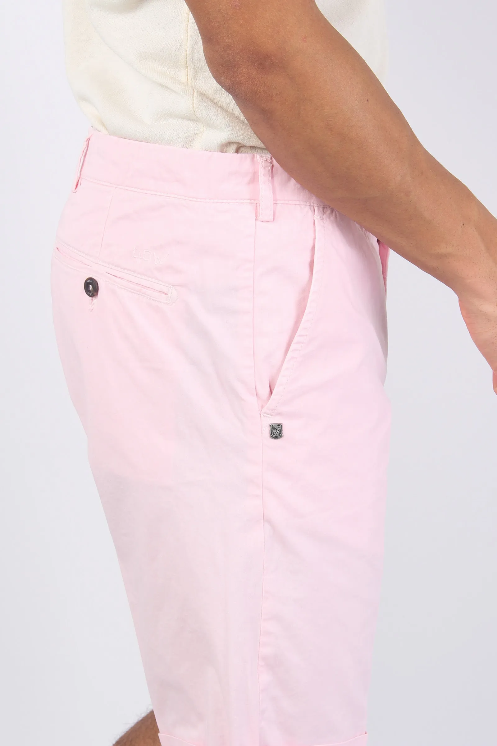 Bermuda Chino Regular Rosa