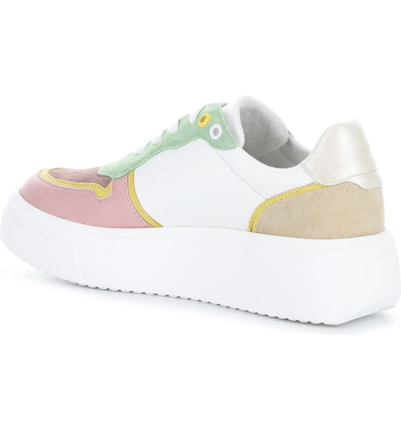 Bos & Co Fulton Sneaker Pink/White/Multi