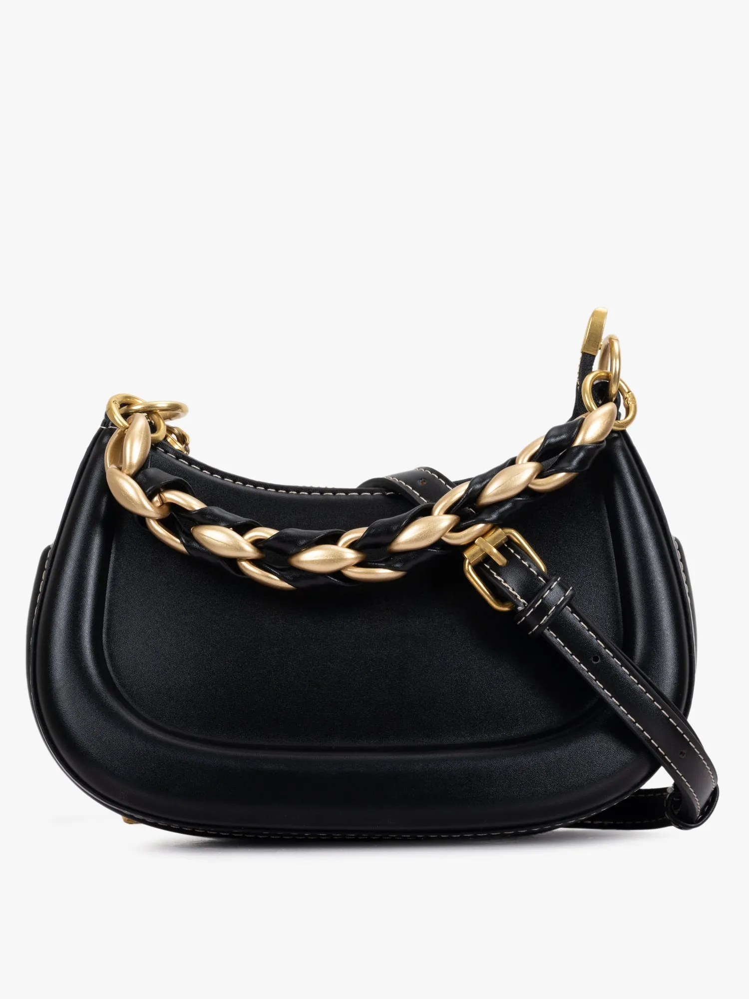 BRAIDED STRAP SLING BAG