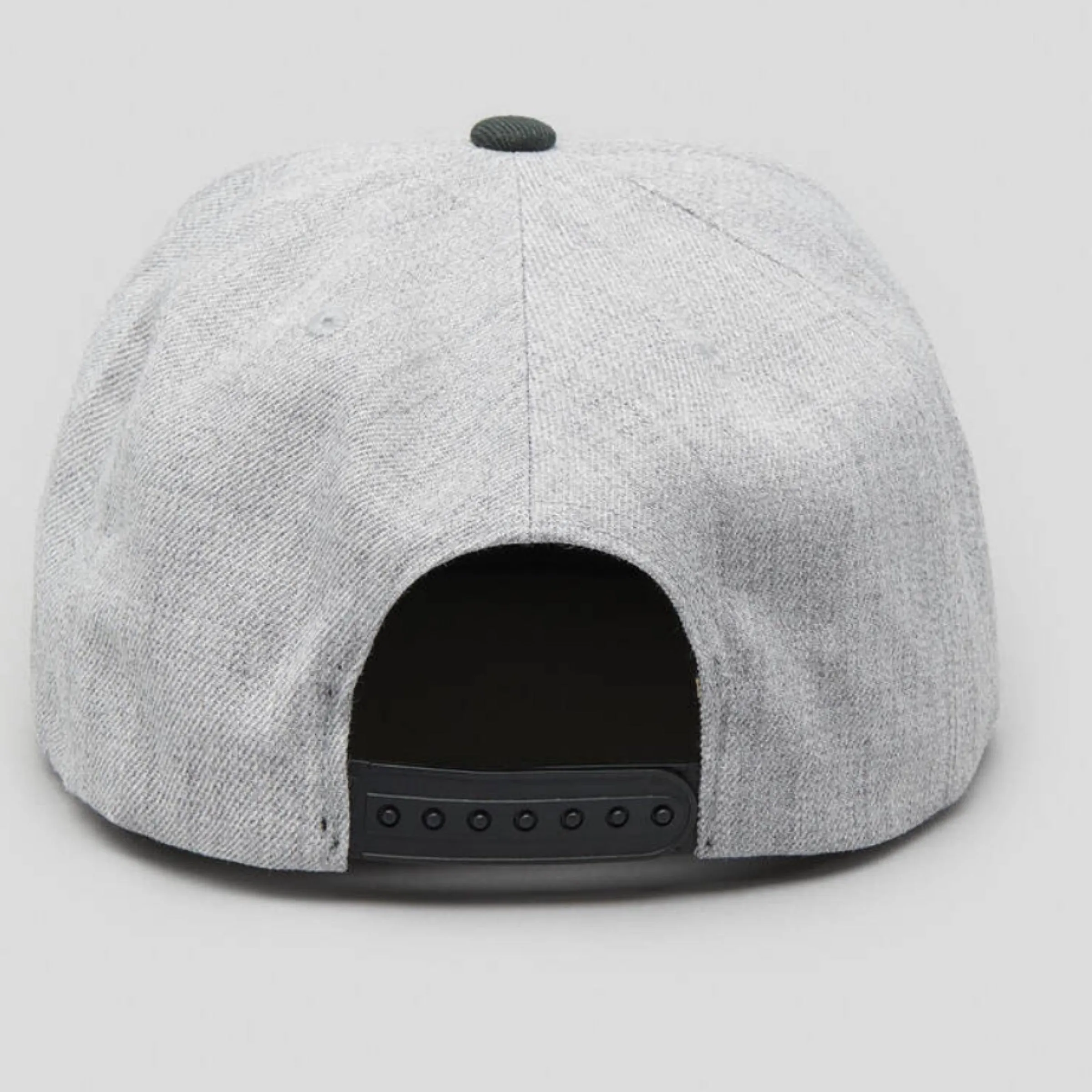 Brixton Alpha Square MP Snapback Heather Grey/Black