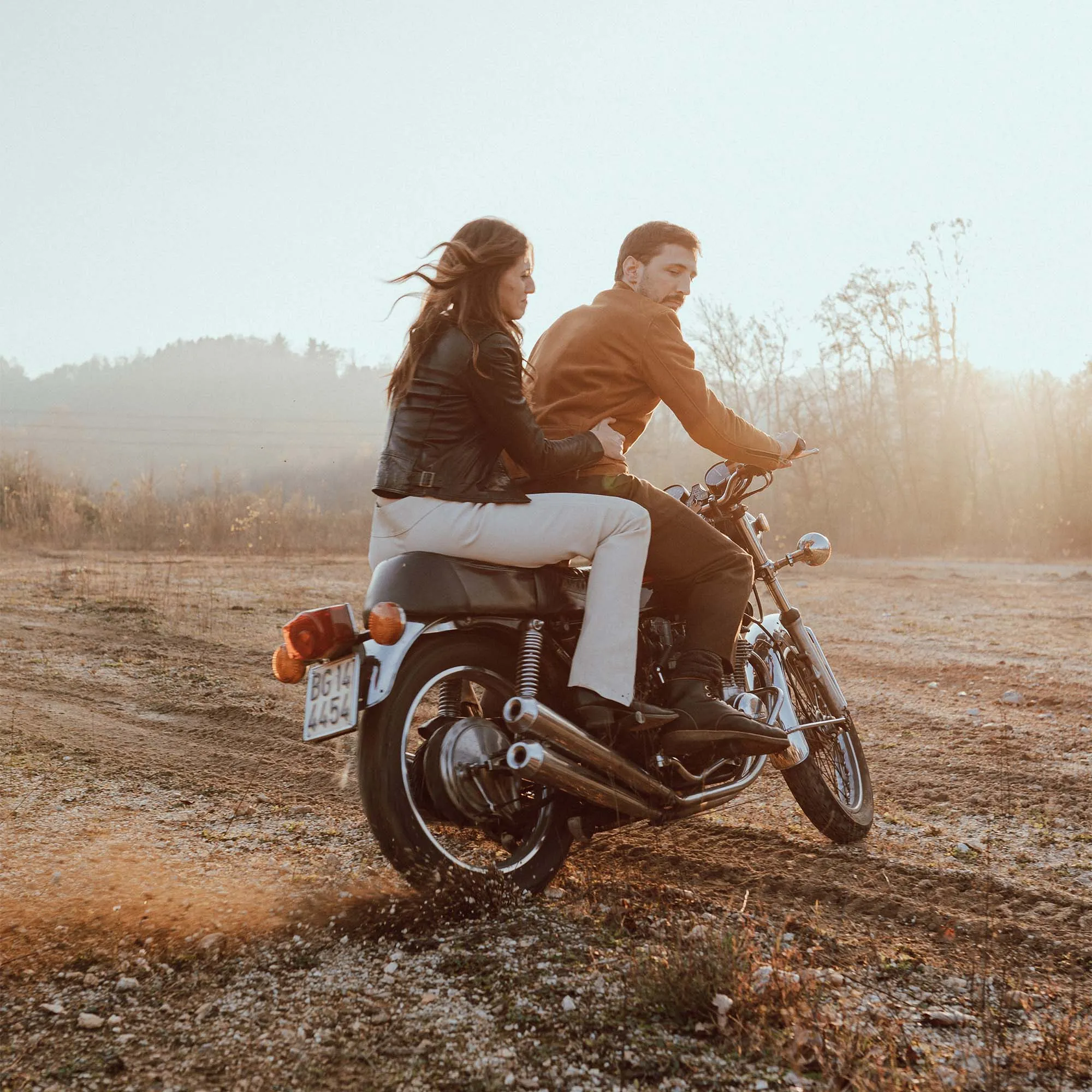 “Café Racer” Nubuck Leather Jacket - Shangri-la Heritage