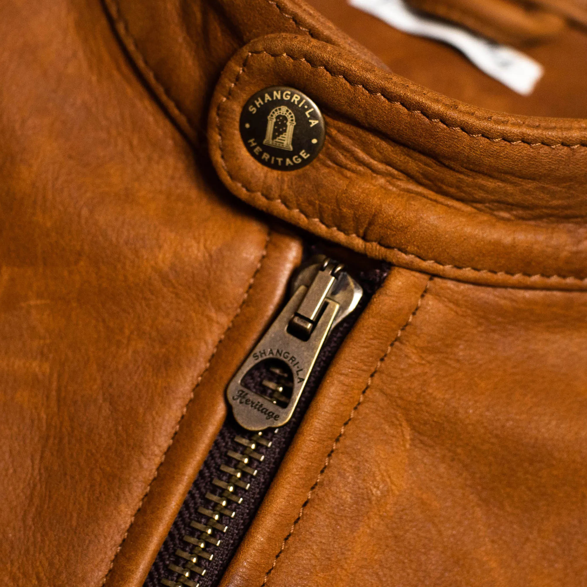 “Café Racer” Nubuck Leather Jacket - Shangri-la Heritage