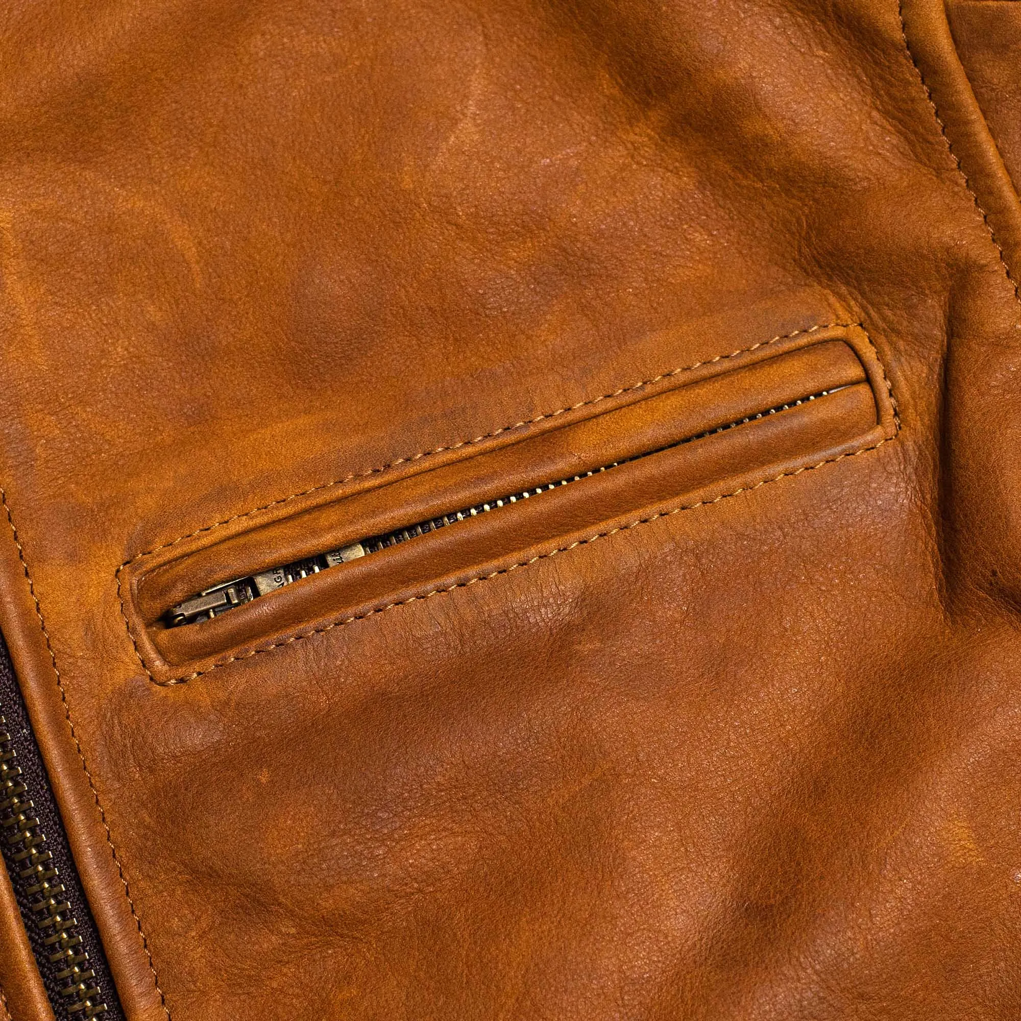 “Café Racer” Nubuck Leather Jacket - Shangri-la Heritage