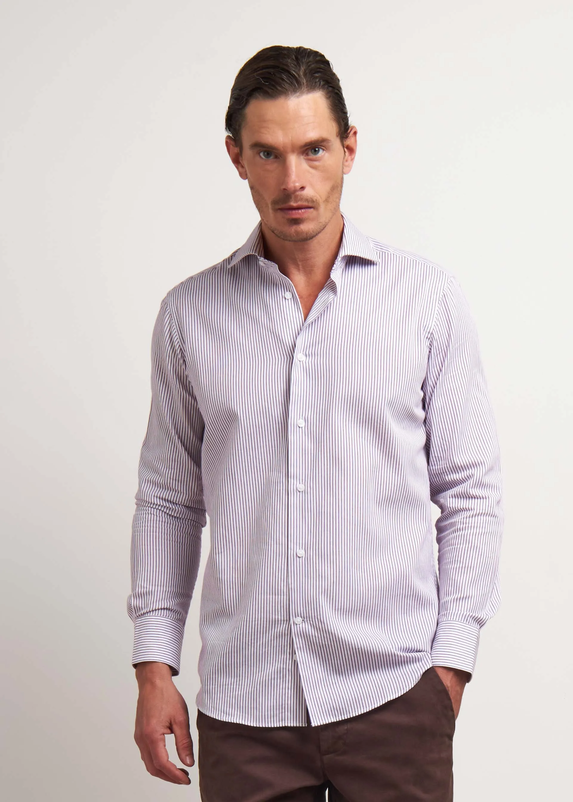 Camicia a righe regular