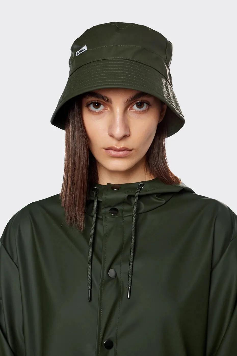 Cappello impermeabile verdone Rains