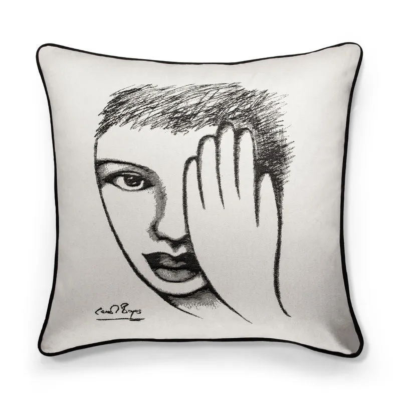 Carrol Boyes CUSHION COVER - eye 4 detail