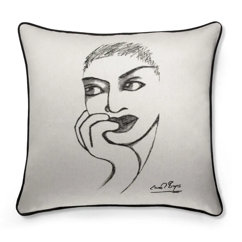 Carrol Boyes CUSHION COVER - eye 4 detail