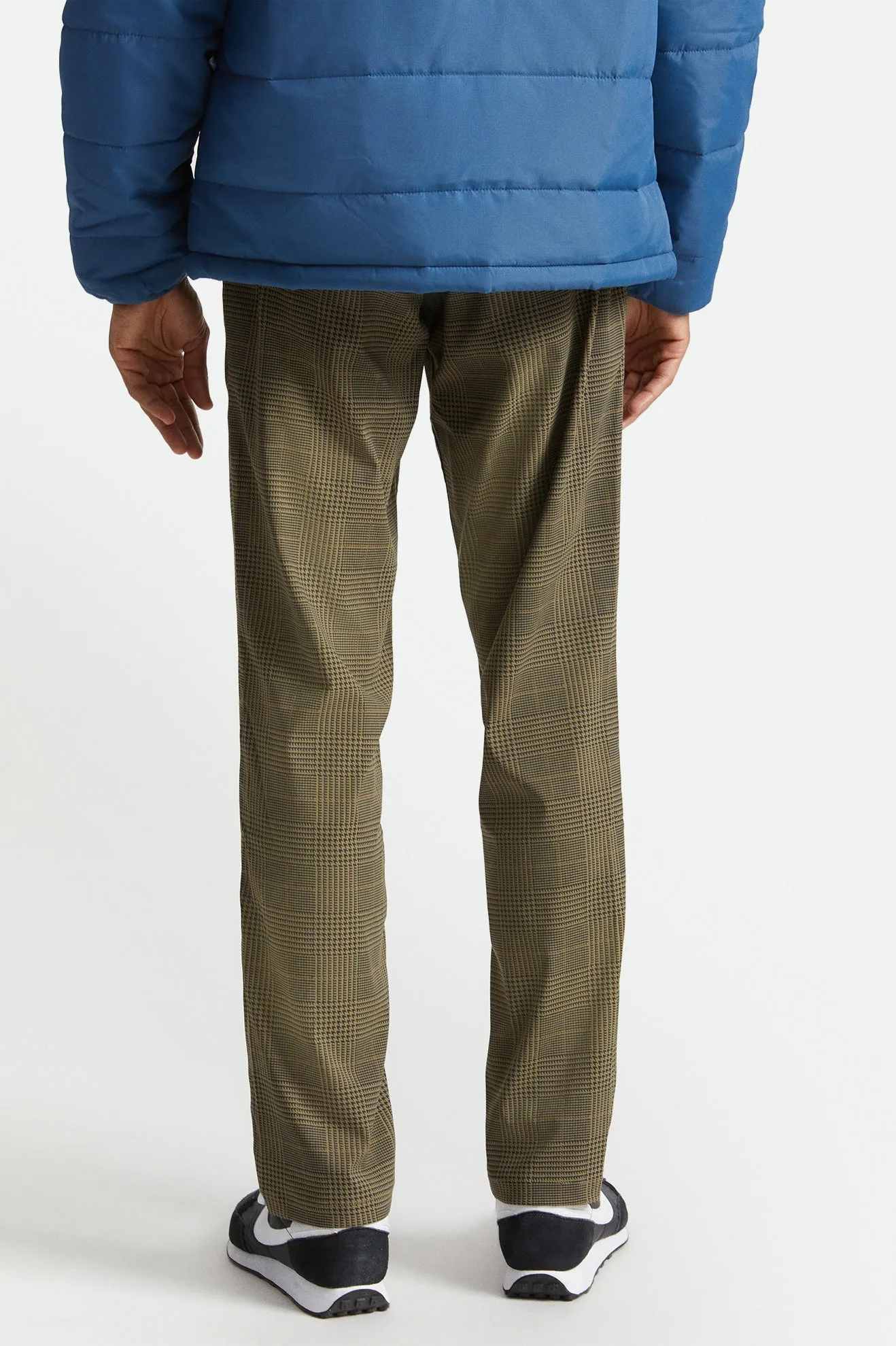 Choice E-waist Taper Utility Pant - Military Olive Plaid