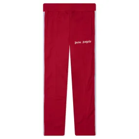 Classic Track Pants - Red/White