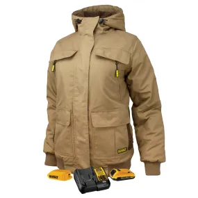 DEWALT DCHJ092D1 Women's Heavy Duty Ripstop Heated Work Jacket