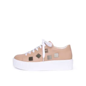 Dyan Luna Nude Sneaker