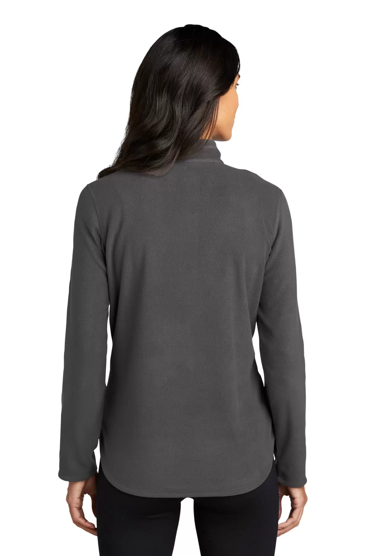 Eddie Bauer EB227    Ladies 1/2-Zip Microfleece Jacket SKU: EB227