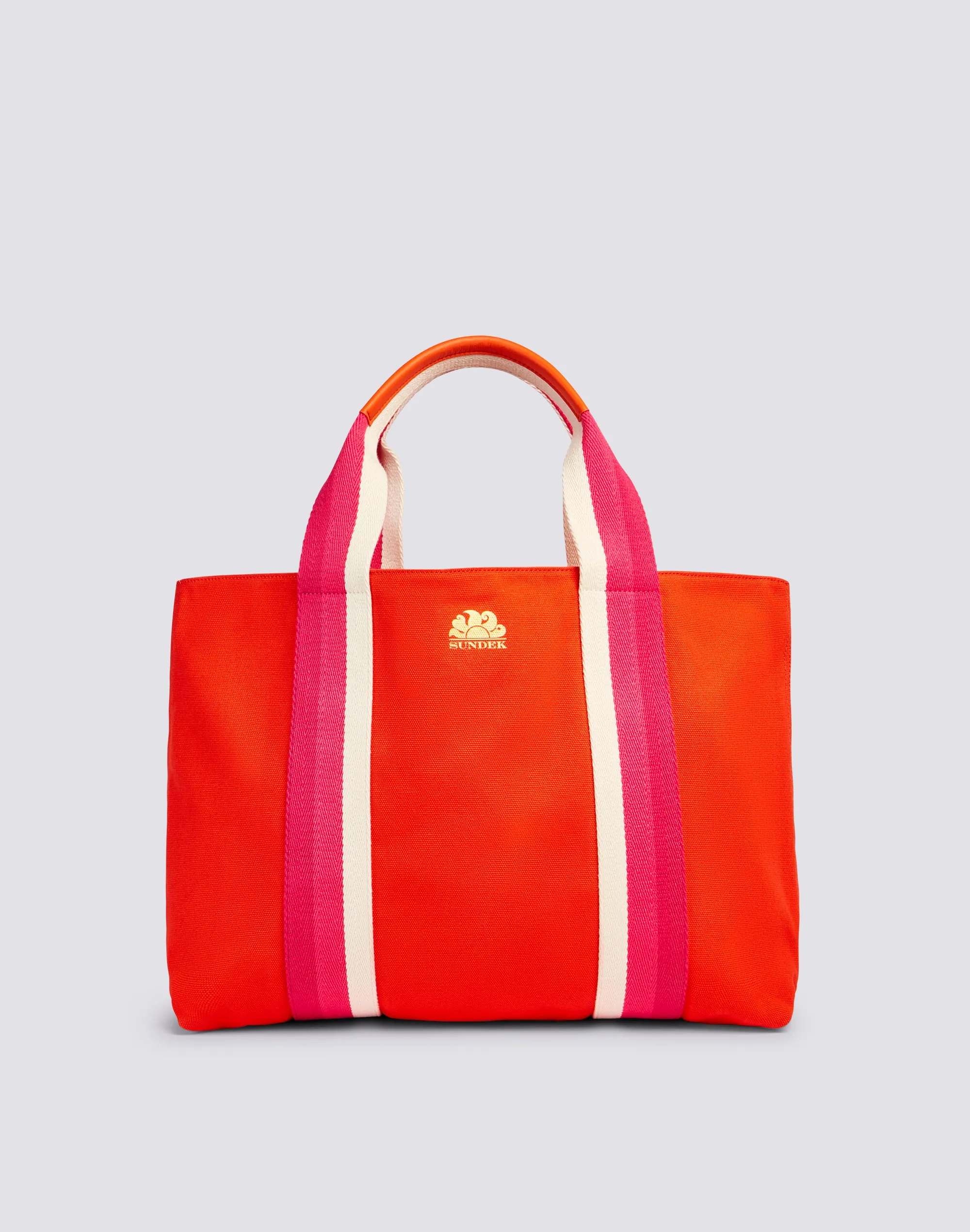 EGLE - SHOPPING BAG CON DETTAGLI ARCOBALENO