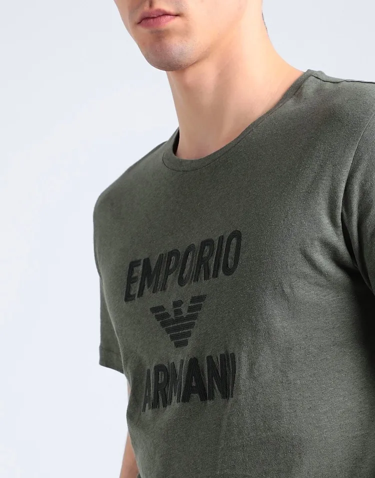 EMPORIO ARMANI  |Short Sleeves Logo T-Shirts