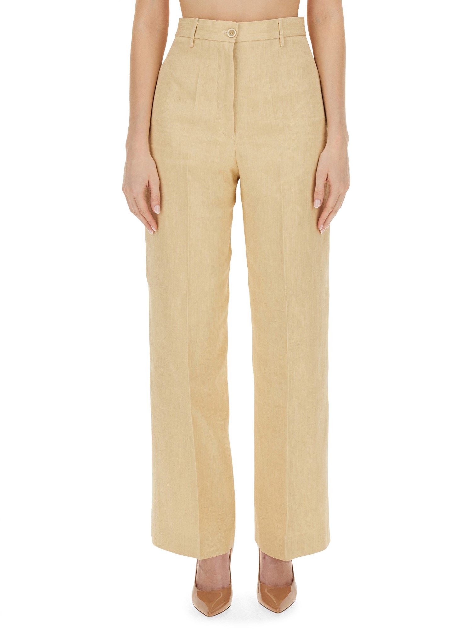 FABIANA FILIPPI    WIDE LINEN PANTS