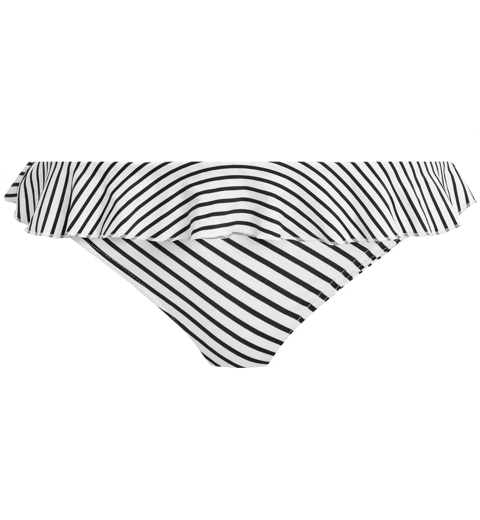 Freya Jewel Cove Italini with Frill Swim Brief (7235) - Stripe Black