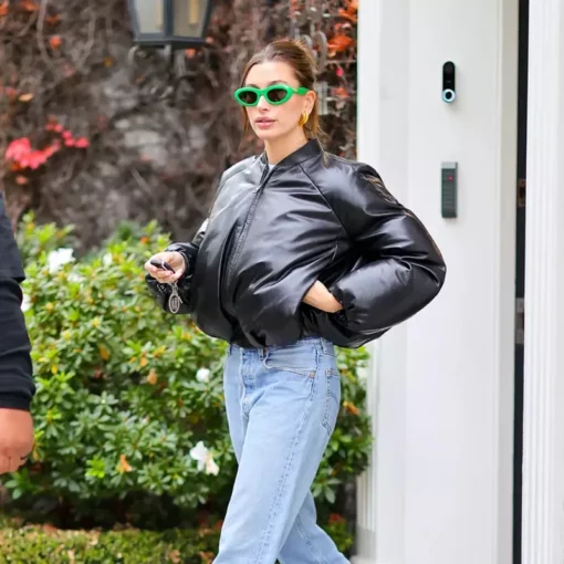 Hailey Bieber Puffer Jacket For Sale - William Jacket