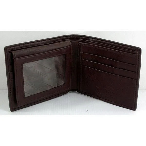 Hardcore Coco Brown Crocodile Mens Wallet