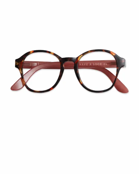 HAVE A LOOK CIRCLE TORTOISESHELL & ROSE READING GLASSES