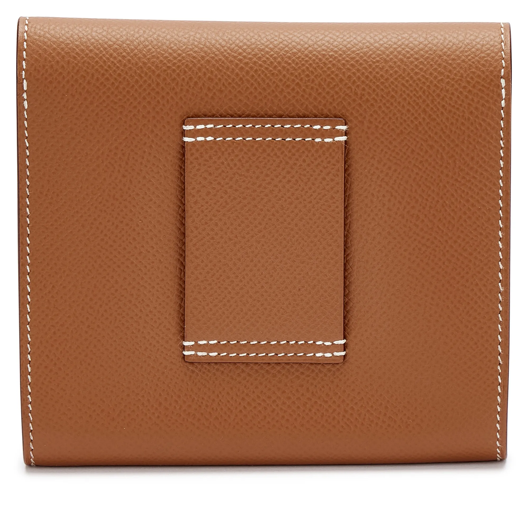 Hermès Gold Epsom Constance Passant Short Wallet Gold Hardware, 2019