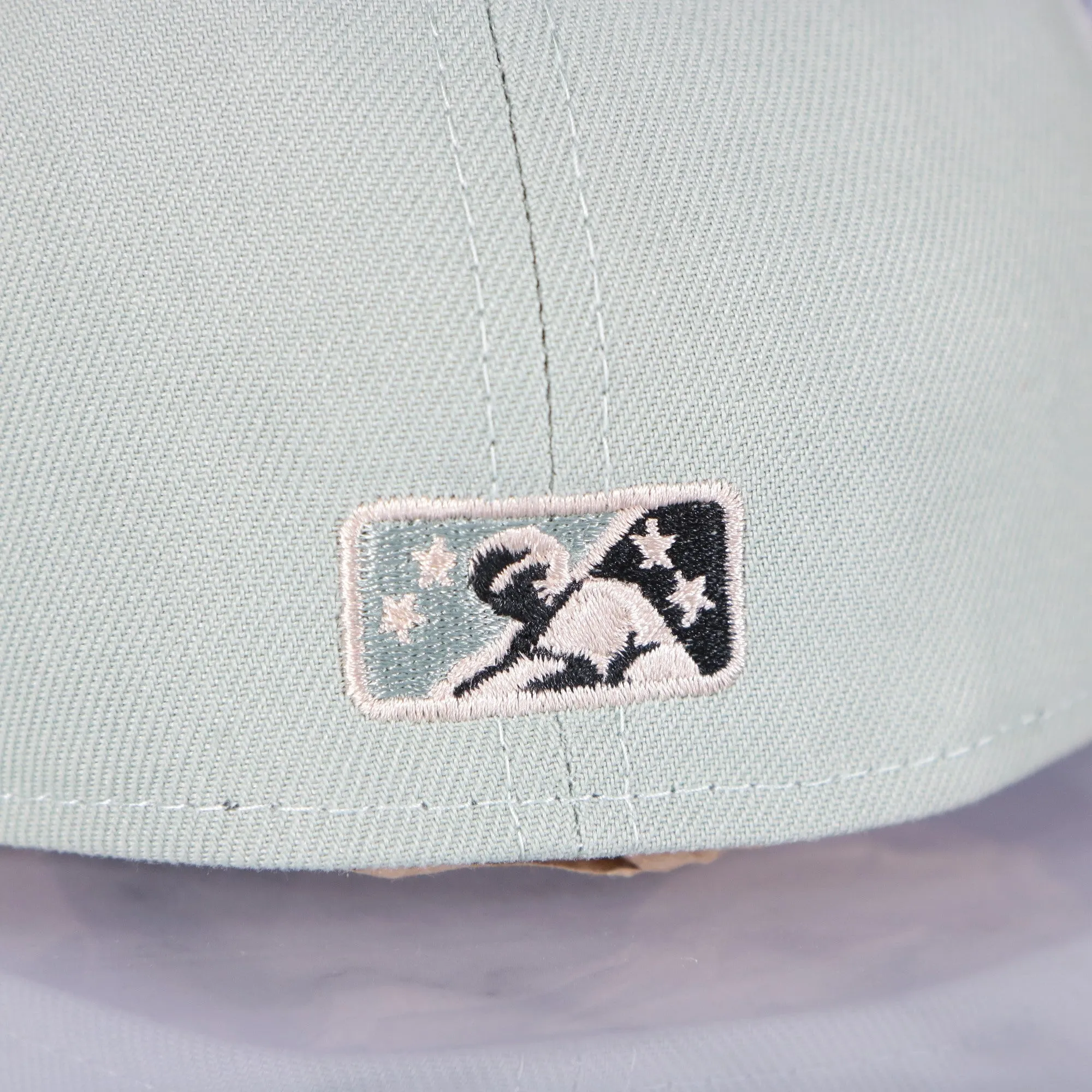 Hollywood Stars 1903 Pacific Coast League Gray Bottom 2-Tone | Light Sage/Sand 59Fifty Fitted Cap