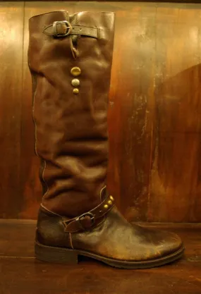 HTC Hollywood Trading Company Brown Hurricane Boot