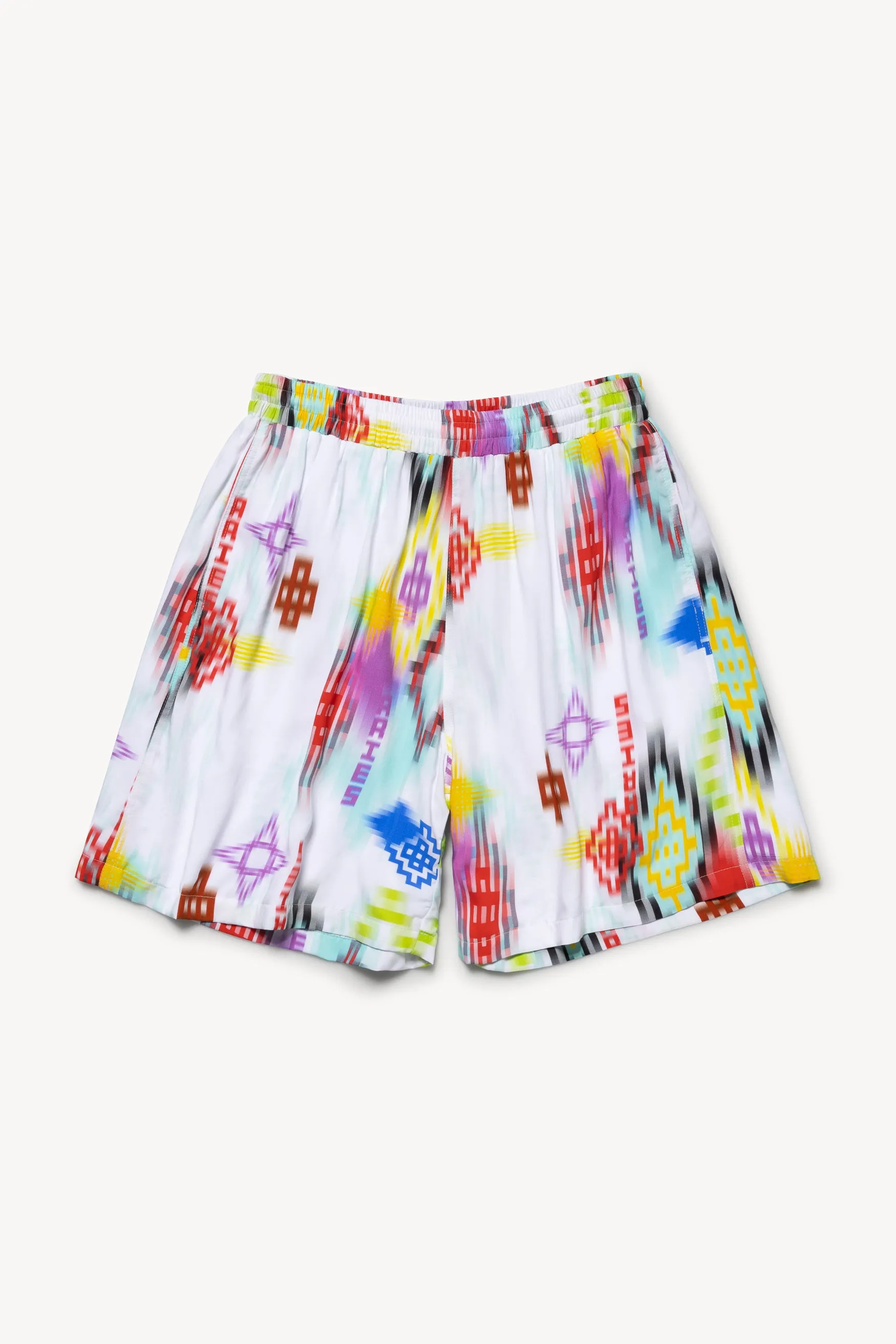 Ikat Print Board Shorts