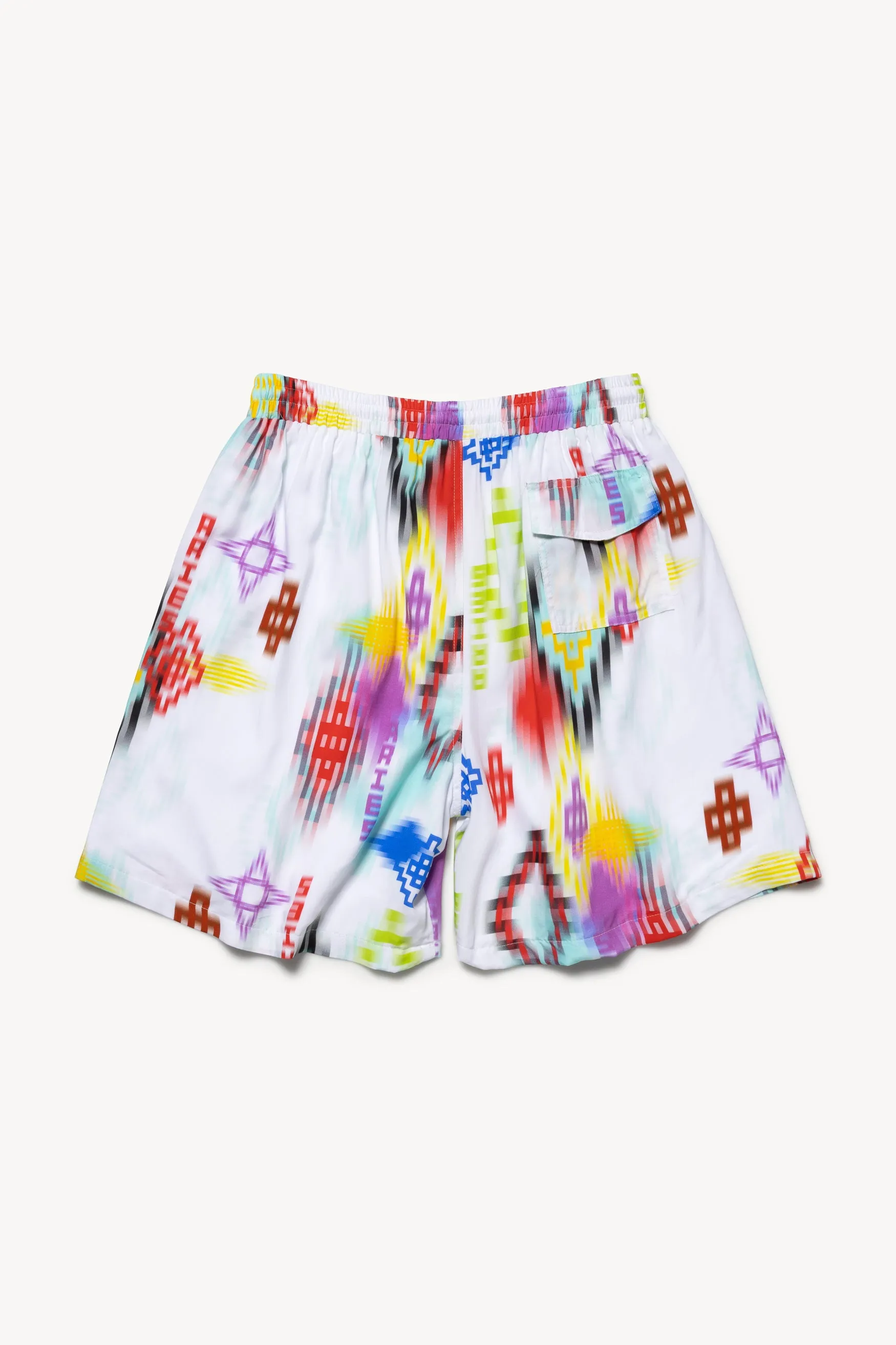 Ikat Print Board Shorts