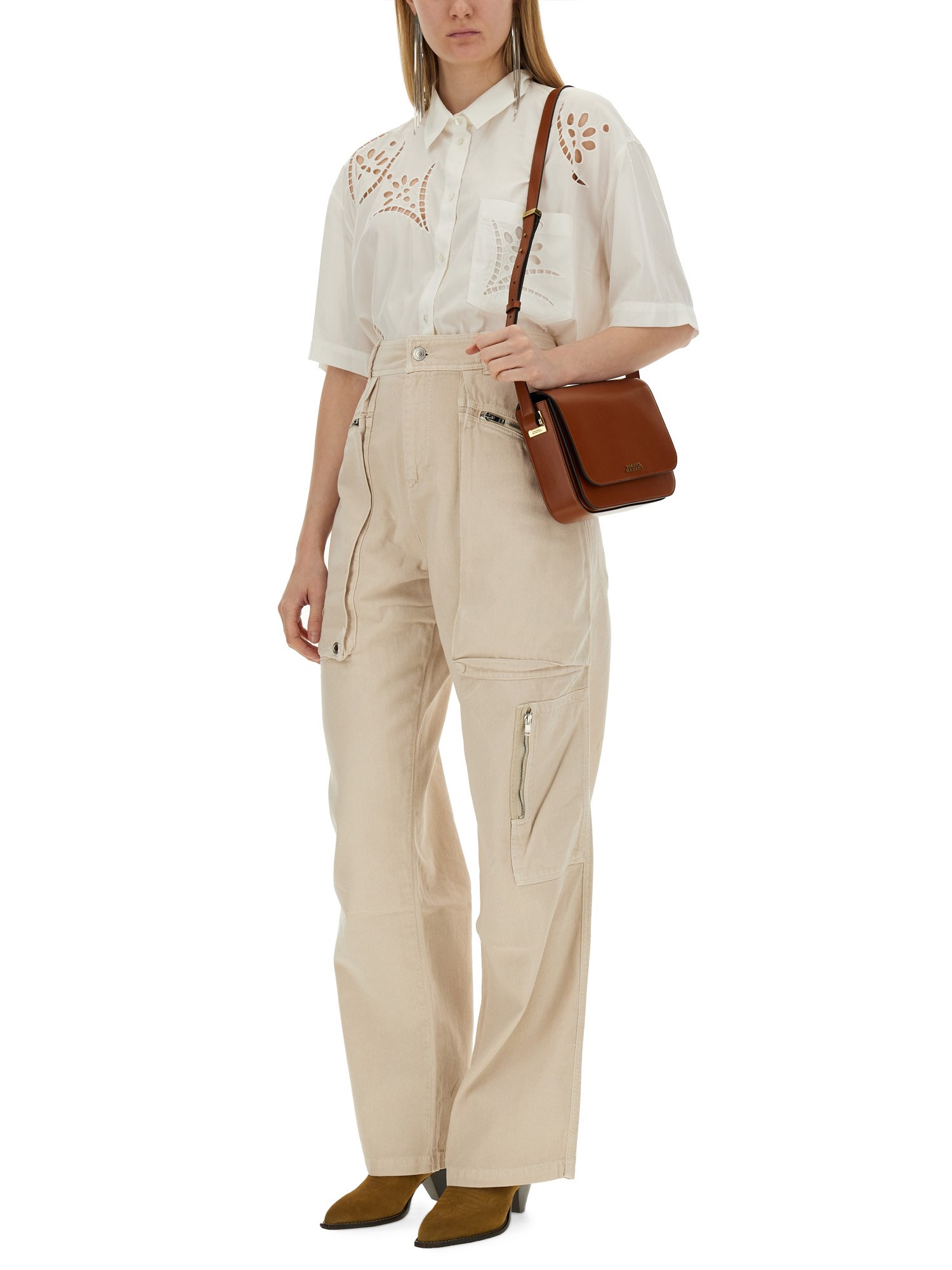 ISABEL MARANT    COTTON JOLANDE PANTS