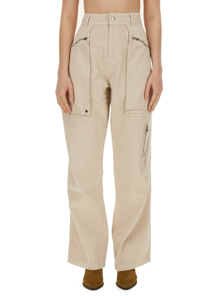 ISABEL MARANT    COTTON JOLANDE PANTS