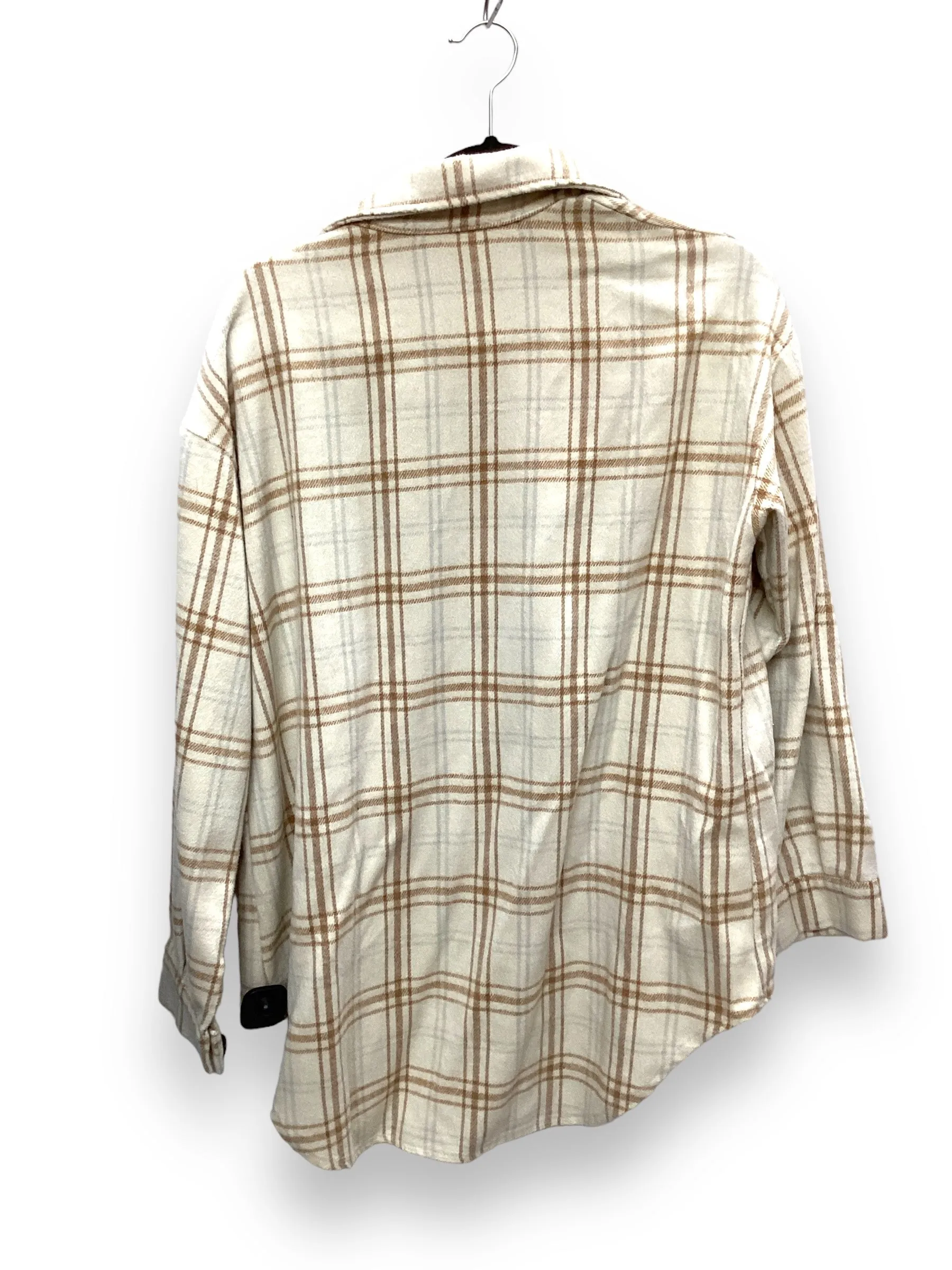 Jacket Other By Clothes Mentor In Plaid Pattern, Size: L