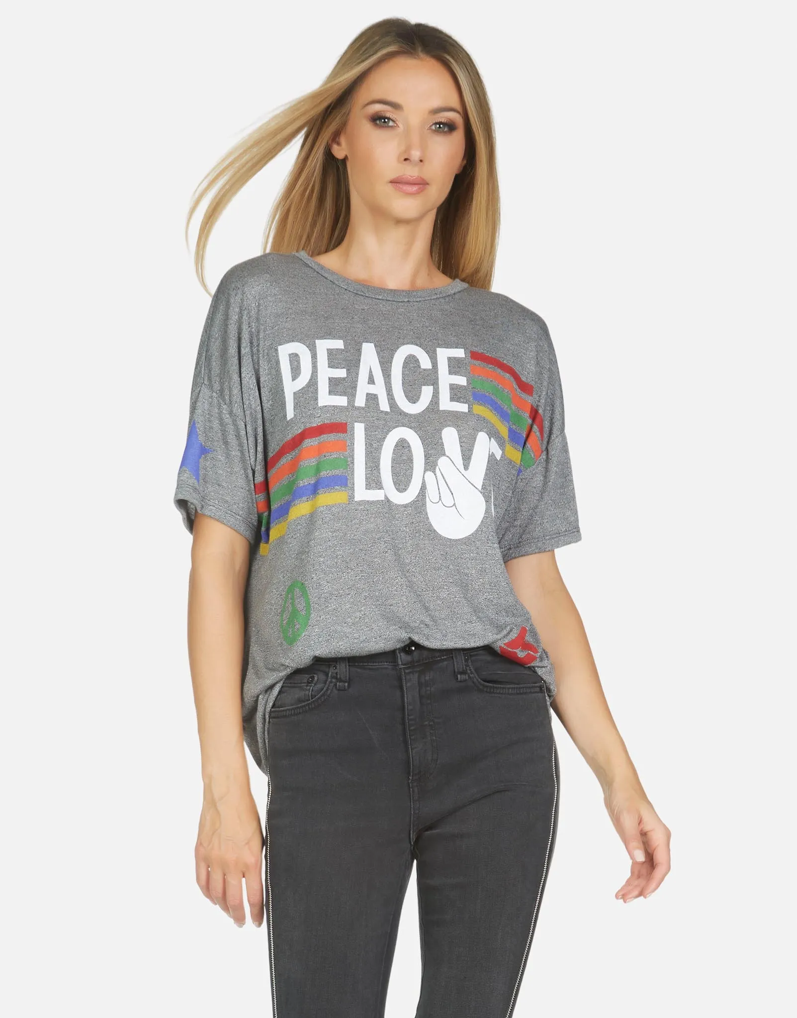 Jolene Peace Love Stripe