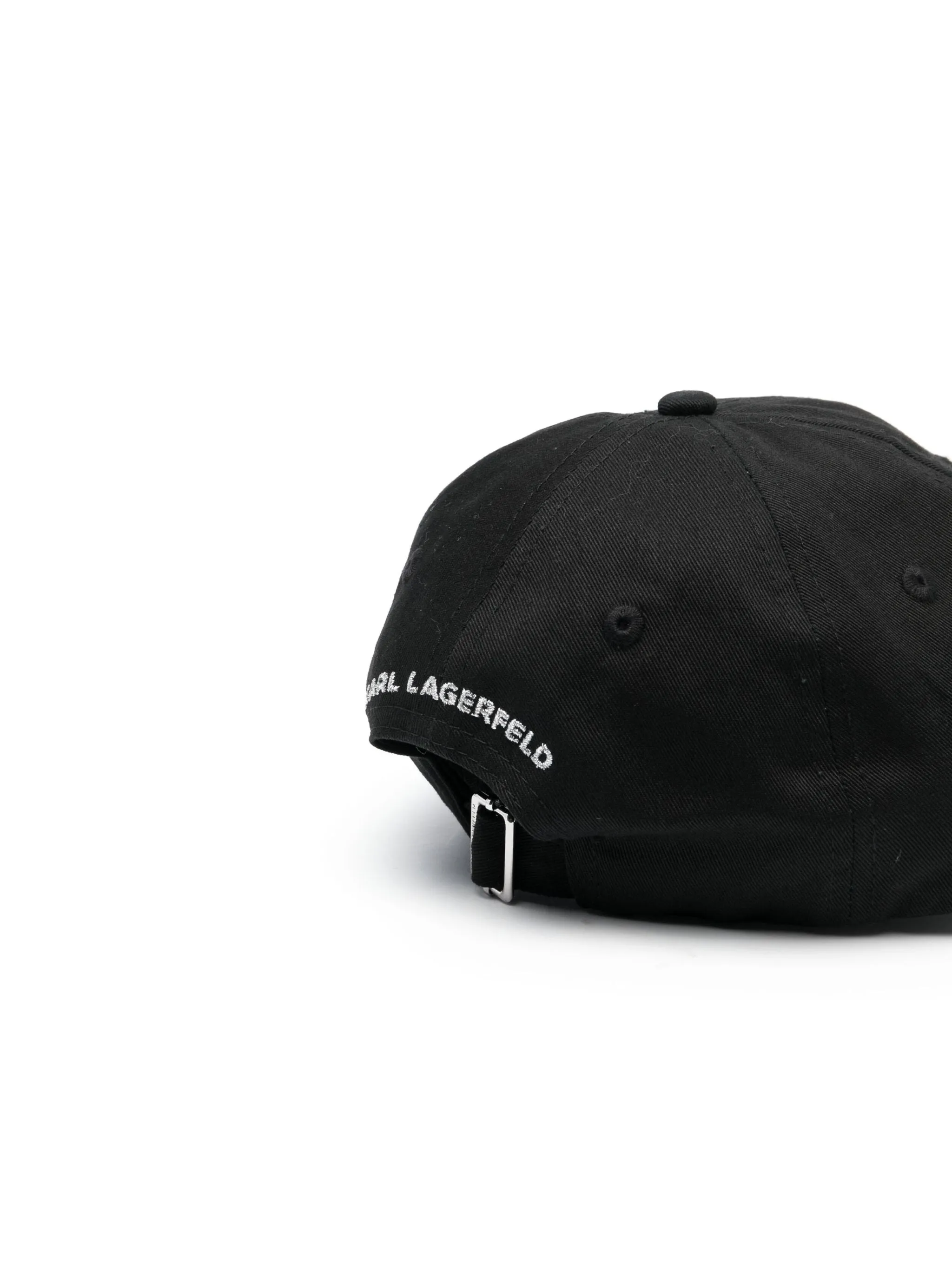 Karl Lagerfeld K/Ikonik 2.0 Rhinestones Cap Black