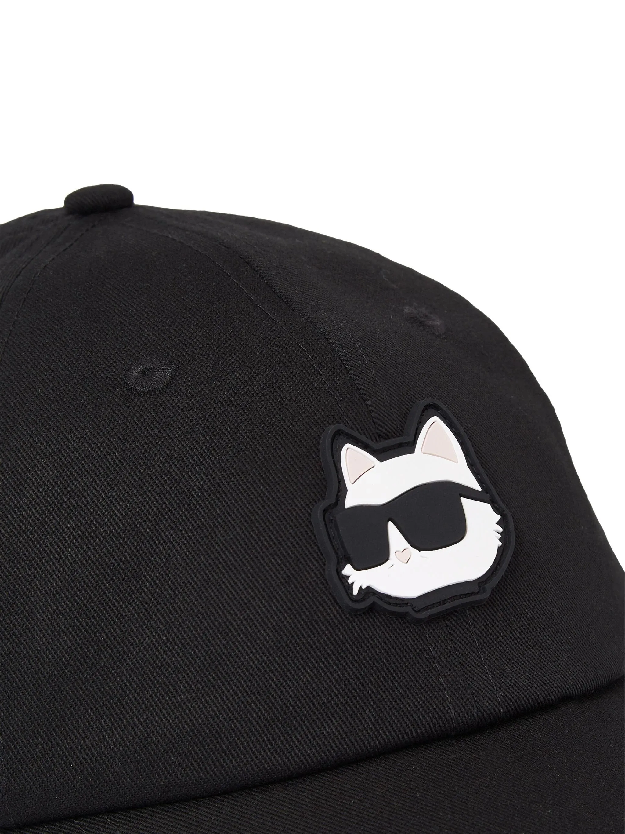 Karl Lagerfeld K/Ikonik Choupette Cap  Black