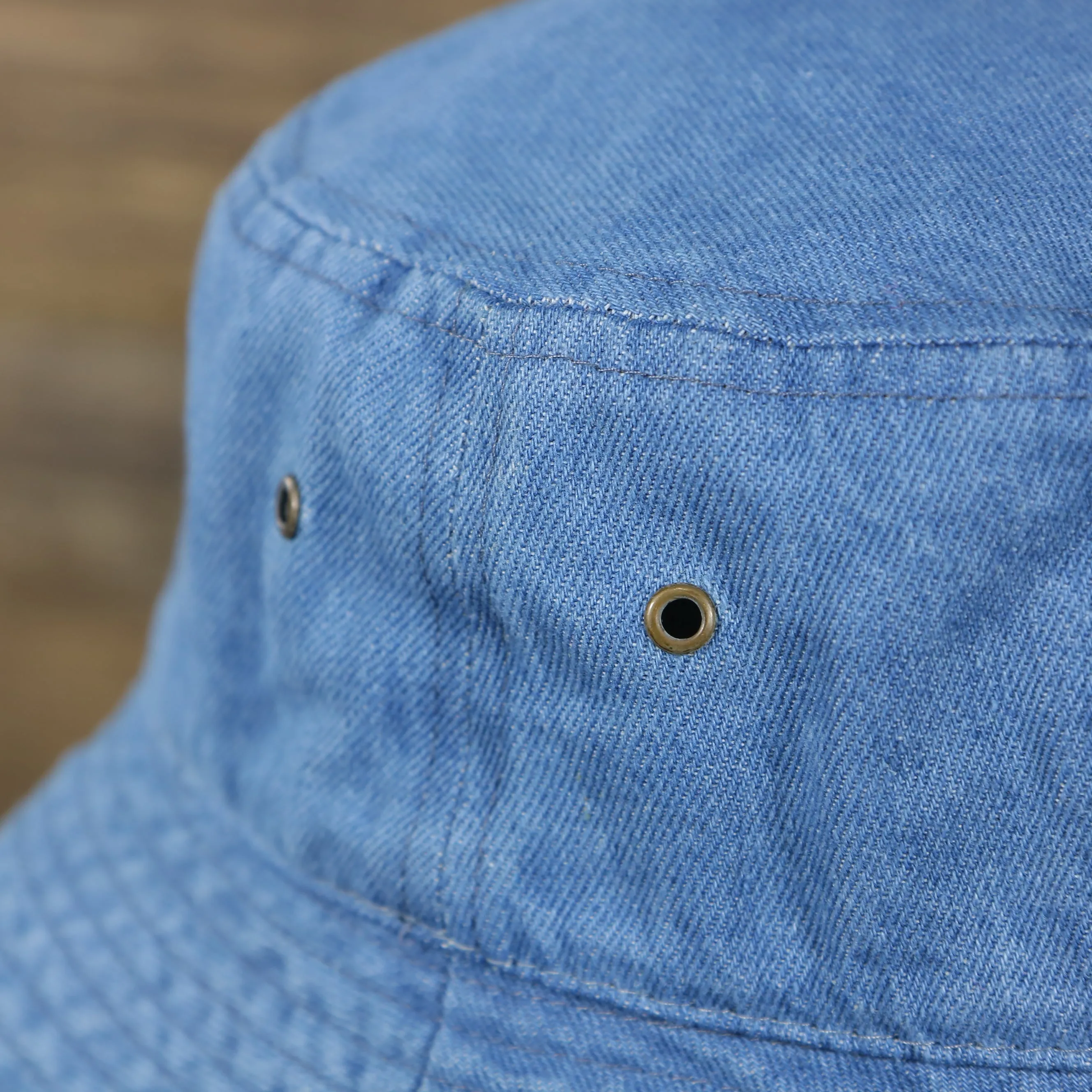 KB ETHOS | BUCKET HAT | SOLID COLOR BUCKET HAT |  MEDIUM DENIM LARGE / EXTRA LARGE