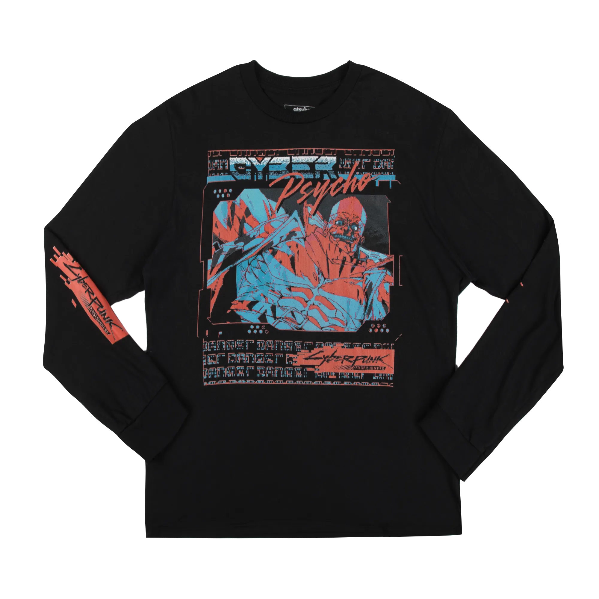 Maine Cyber Psycho Black Long Sleeve