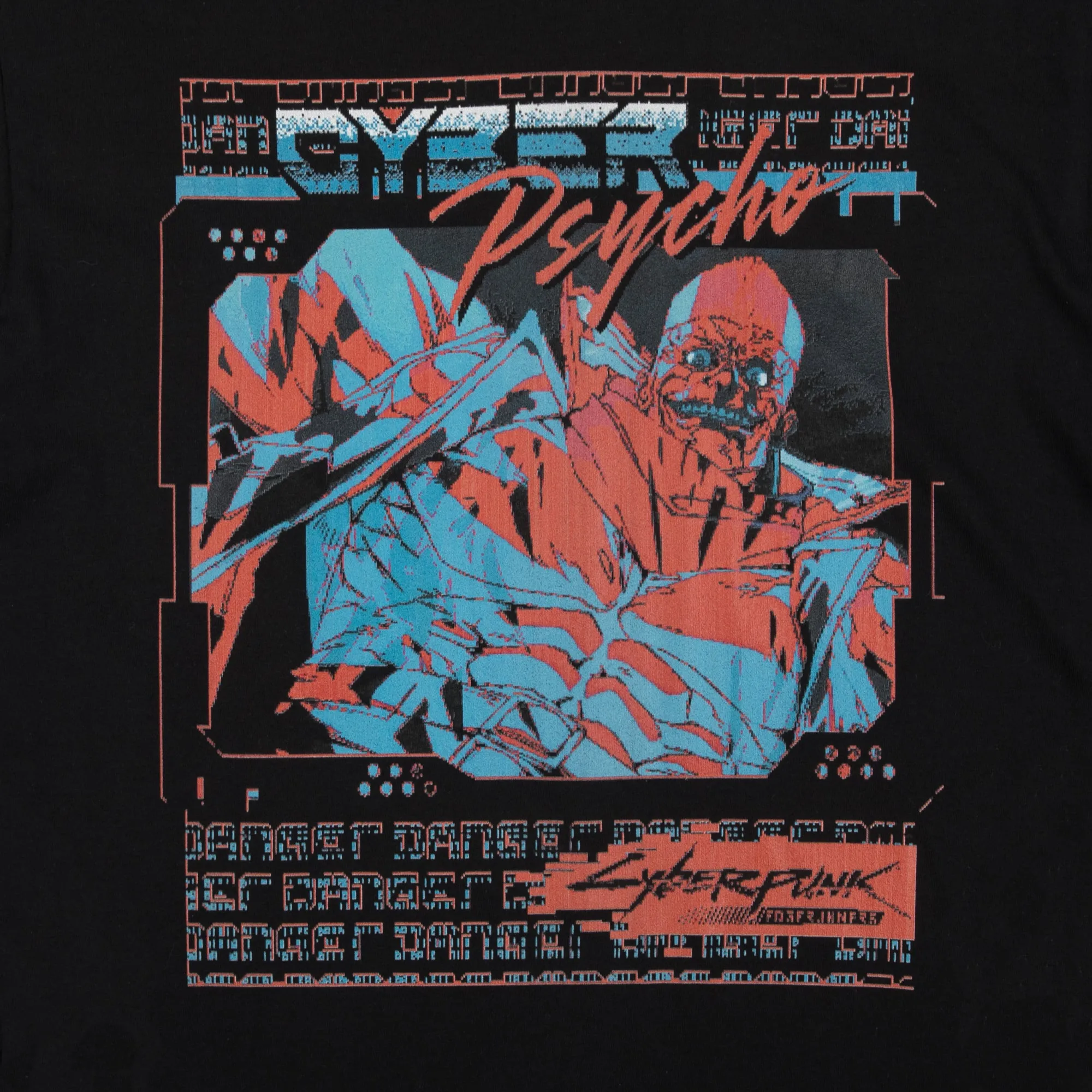 Maine Cyber Psycho Black Long Sleeve